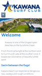Mobile Screenshot of kawanasurfclub.com.au